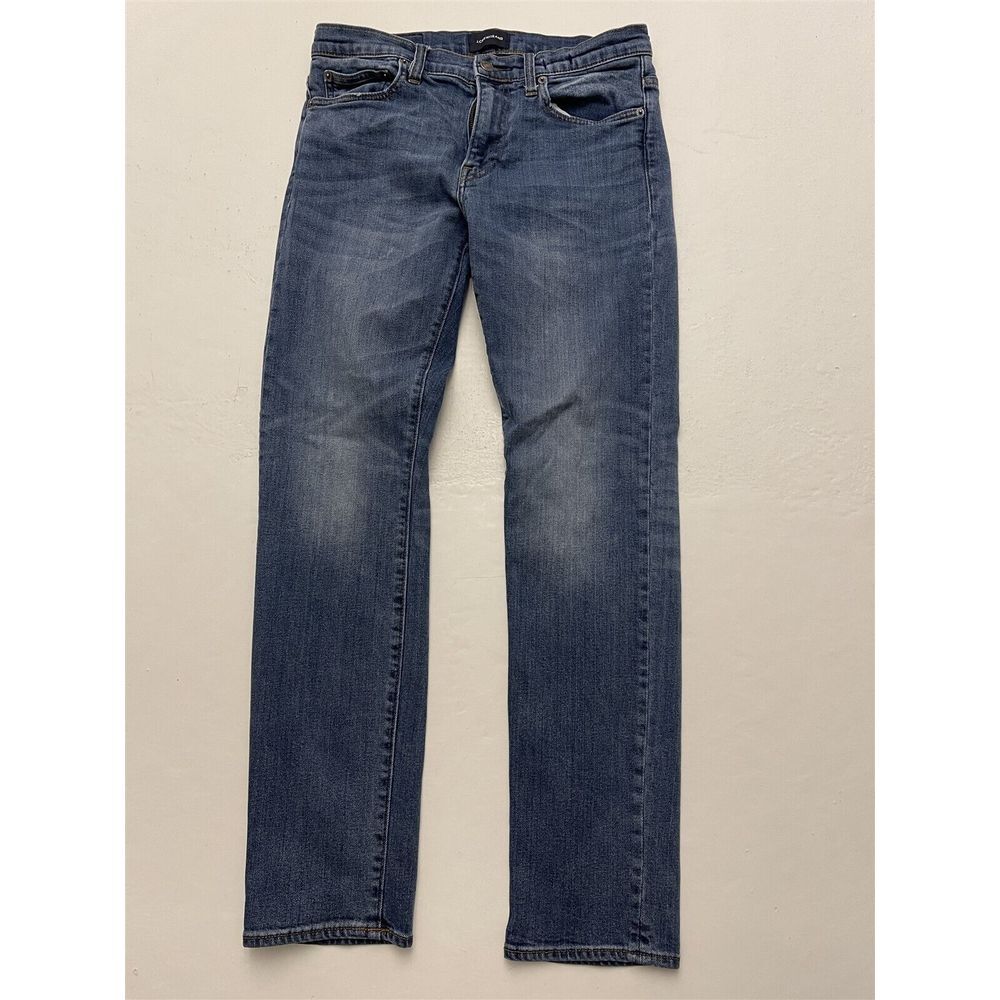 J.Crew 30 x 32 484 Slim Straight Medium Wash Japanese Kurabo‎ Denim Jeans